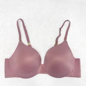 VICTORIA'S SECRET Push-Up Perfect Shape Underwire Bra in Dusk Mauve Pink 36B